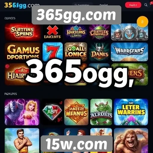 Análise dos jogos disponíveis em 365gg com enfoque em diversidade