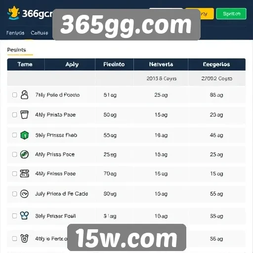 Programas de fidelidade e recompensas no 365gg.com