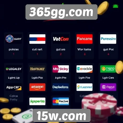 Exploração das opções de pagamento disponíveis no 365gg.com
