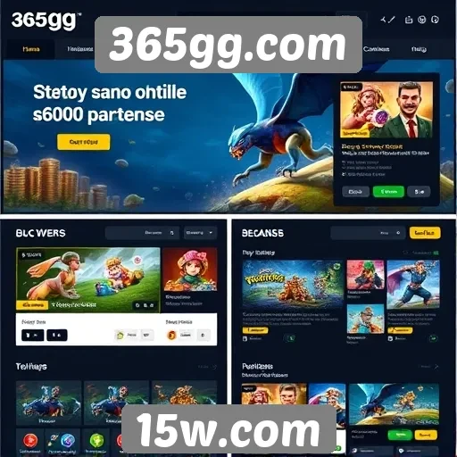 Evolução da interface do usuário em 365gg.com
